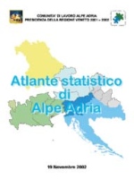 Copertina del volume: Atlante statistico di Alpe Adria
