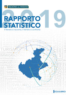 Copertina del volume: Il Veneto si racconta / il Veneto si confronta - Rapporto Statistico 2018