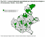 High-tech and knowledge-intensive municipalities. Veneto - Year 2005