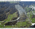 Borsoi Landslide (Tambre - Belluno), Autumn 2000.