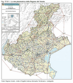 Planimetry system in the Veneto region