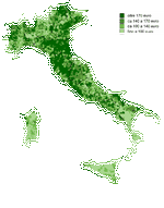 IMU: average payment for the first house per taxpayer (euros) per municipality. Italy - Year 2012