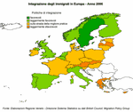 Integrazione degli immigrati in Europa - Anno 2006