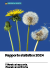 Copertina del volume: Il Veneto si racconta / il Veneto si confronta - Rapporto Statistico 2020